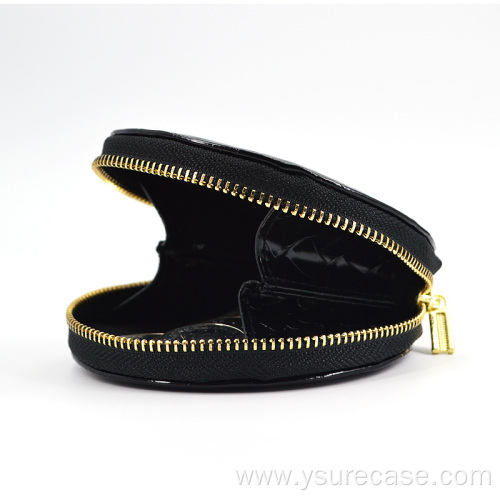 Ysure custom women's mini classic black coin purse